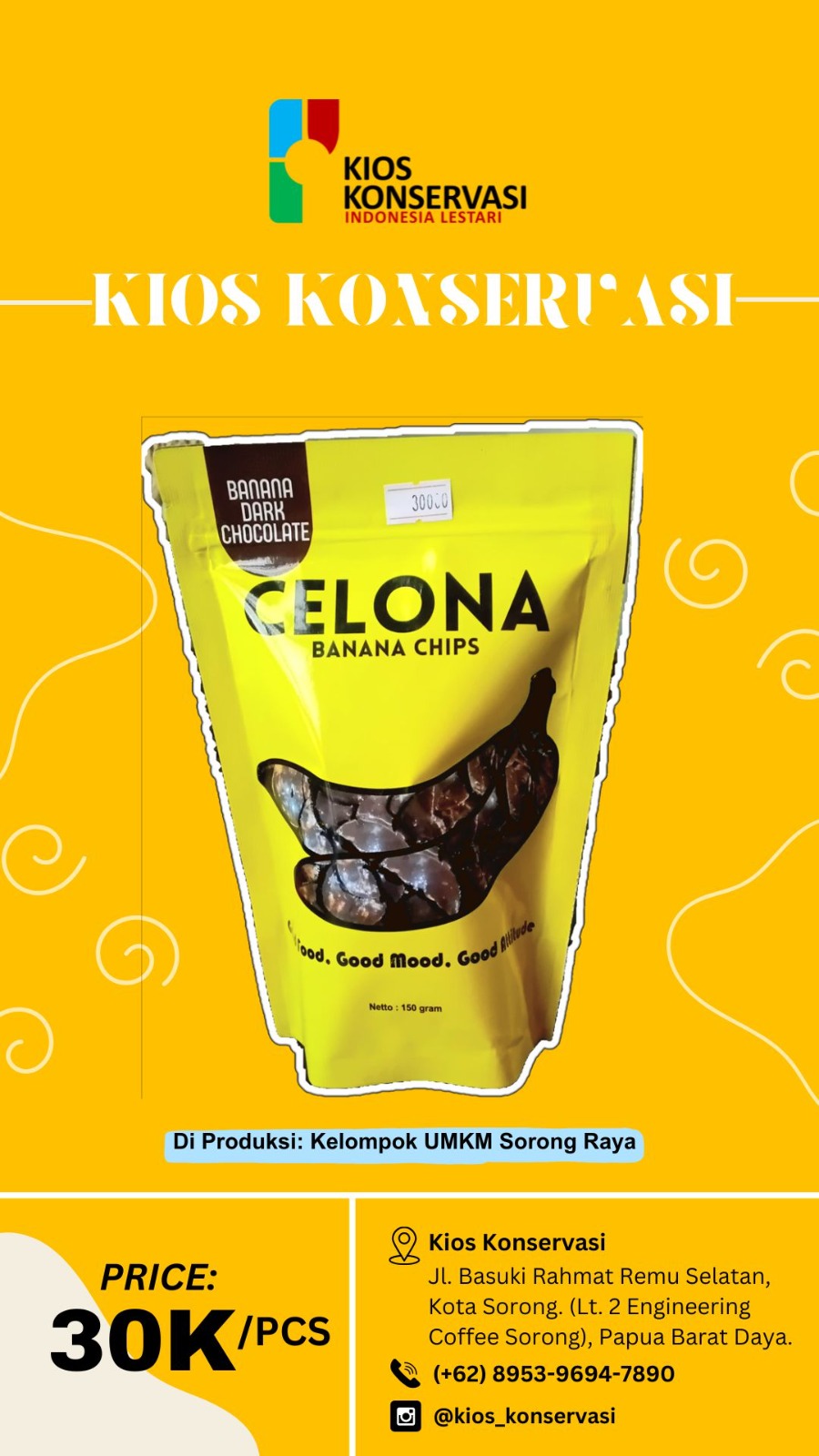 CELONA BANANA CHIPS